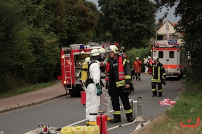 Gefahrgutübung 3. September 2013