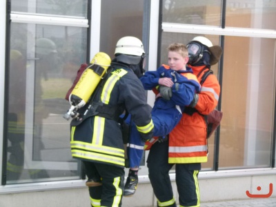 Alarmuebung bei der Fa KWS Saat AG