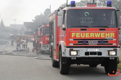 Alarmuebung bei der Fa KWS SAAT AG