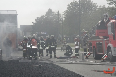 Alarmuebung bei der Fa KWS SAAT AG