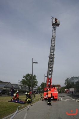 Alarmuebung bei der Fa KWS SAAT AG