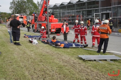 Alarmuebung bei der Fa KWS SAAT AG