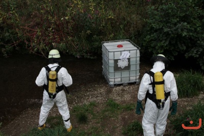 Gefahrgutübung 3. September 2013