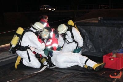 Gefahrgutübung 3. September 2013